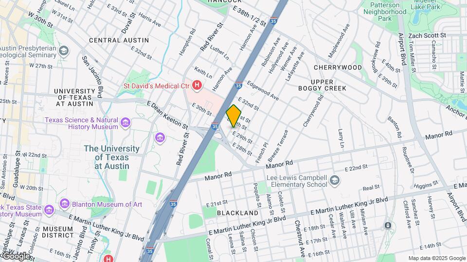 1202 E 29th St Map and Location Details