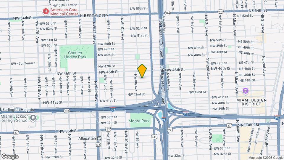 765 NW 44th St Map and Location Details