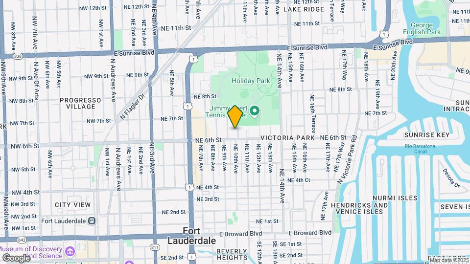 615 NE 10th Ave Mapa y Detalles de la Ubicación