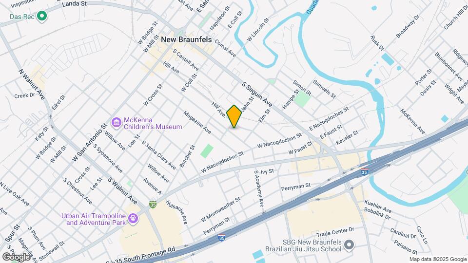 633 S Academy Ave Map and Location Details