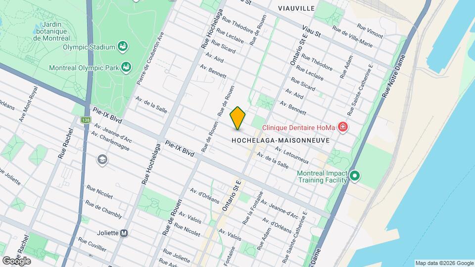 2108-2116 Letourneux Map and Location Details