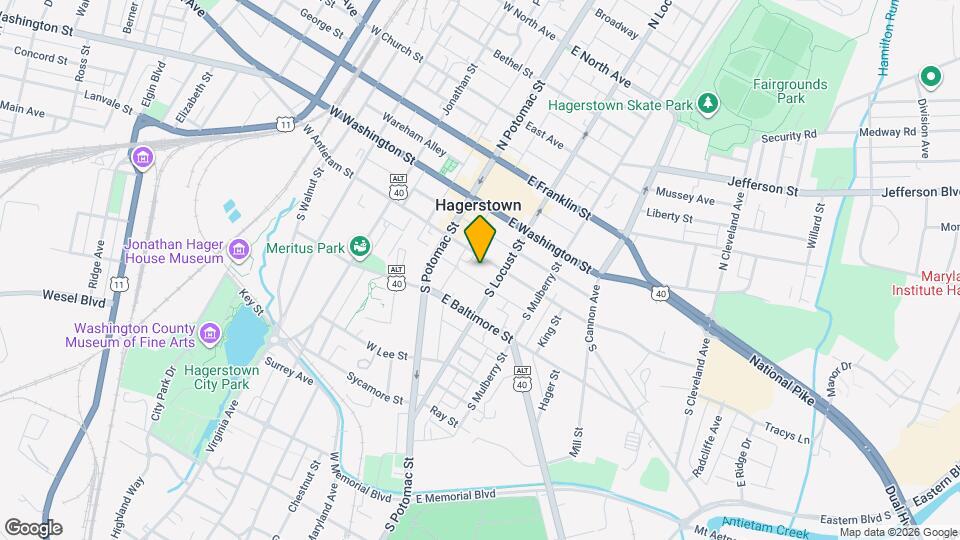 51 E Antietam St Map and Location Details