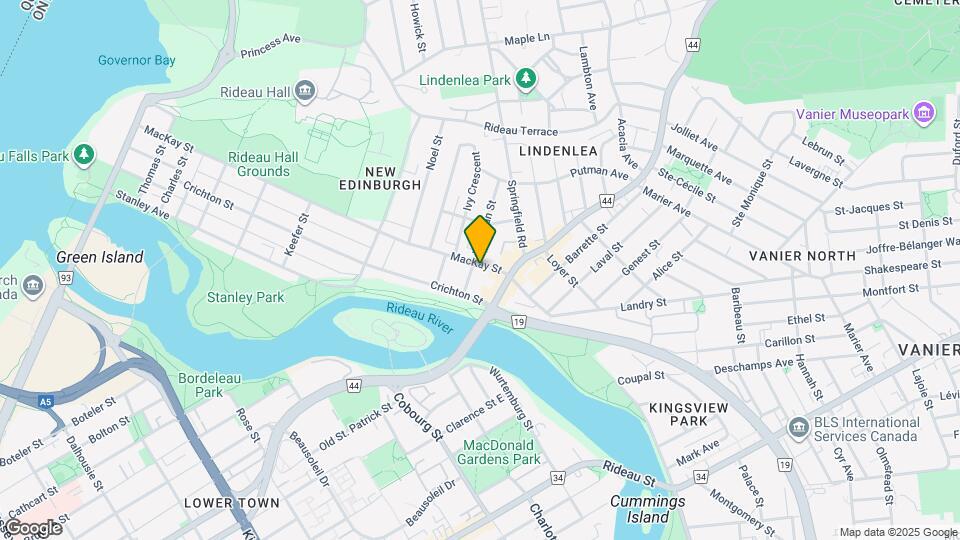 395 MacKay St Map and Location Details