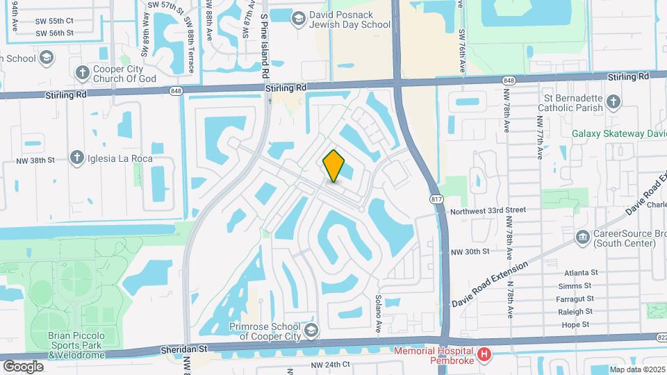 8362 NW 39th Ct Map and Location Details