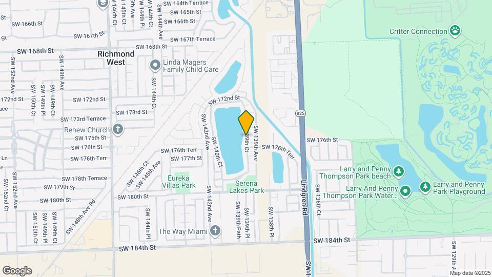 17542 SW 139th Ct Map and Location Details