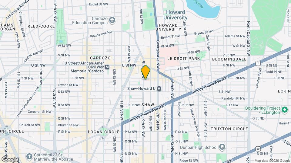 1845 9th St NW Map and Location Details