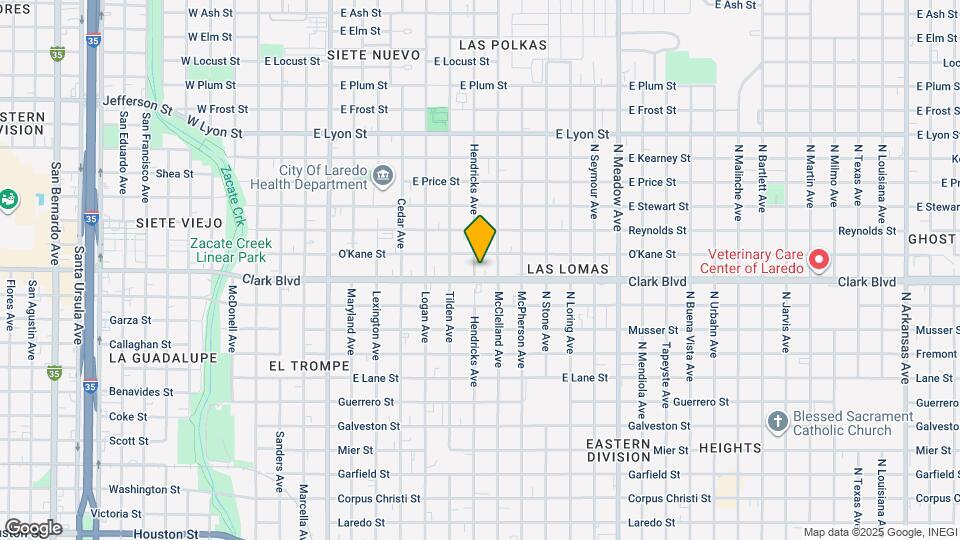 1004 Clark Blvd Map and Location Details