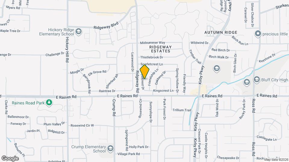 4102 Royalcrest Dr, Unit 3 Map and Location Details