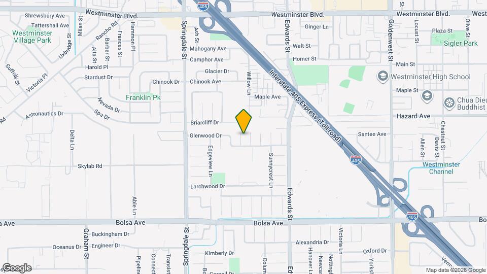 14592 Belmar Cir Map and Location Details