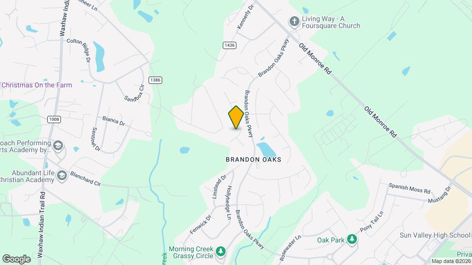 1136 Briarmore Dr Map and Location Details