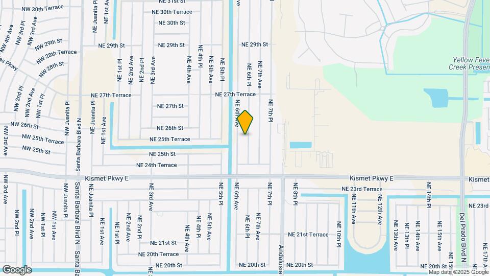 2518 NE 6th Pl Map and Location Details