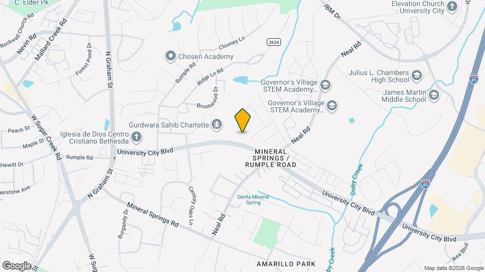 7306 Balancing Rock Ct Map and Location Details