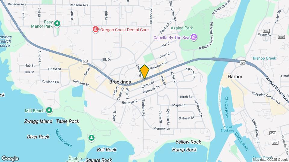 549 Chetco Ave Map and Location Details