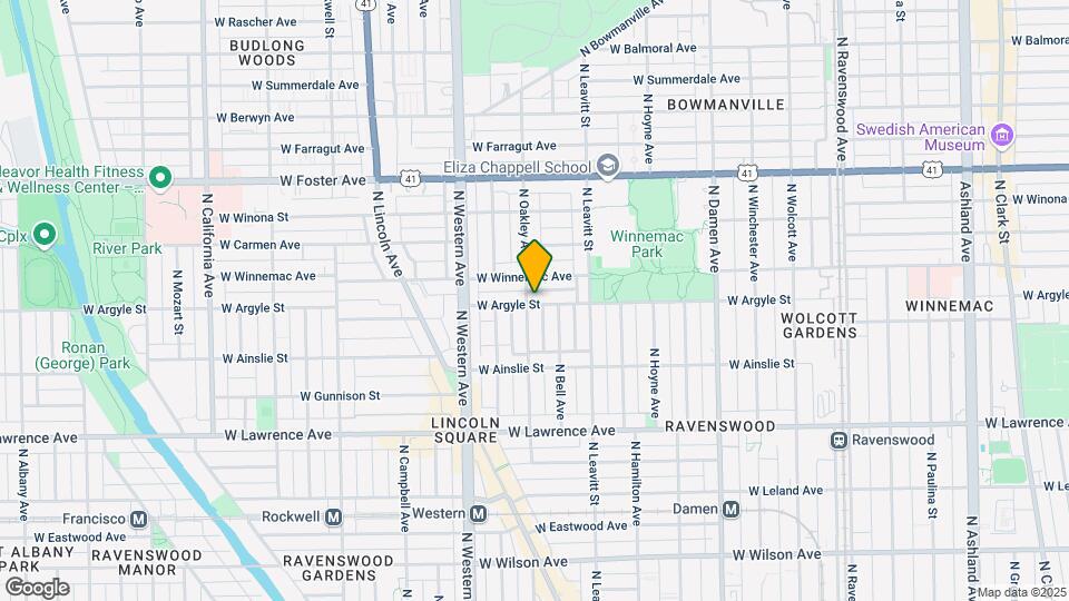 5001-5008 Oakley Ave Map and Location Details