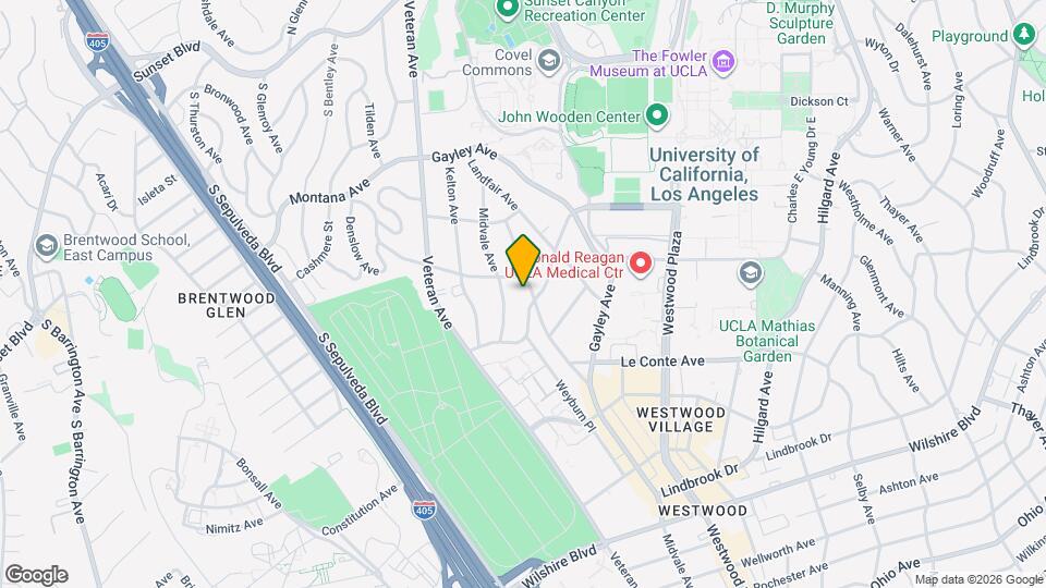 683 Levering Ave Map and Location Details