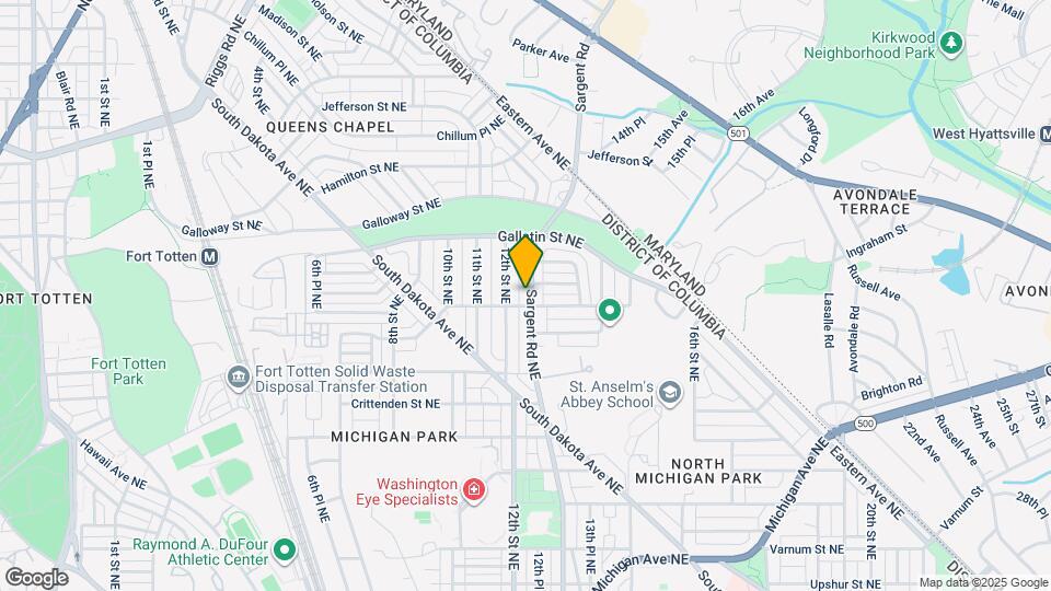 5004 Sargent Rd NE Map and Location Details