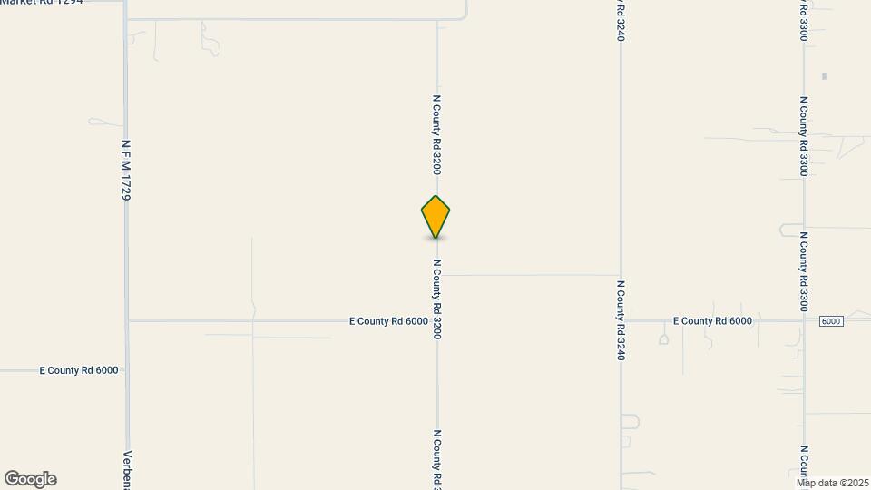 8901 N County Rd 3200 Map and Location Details
