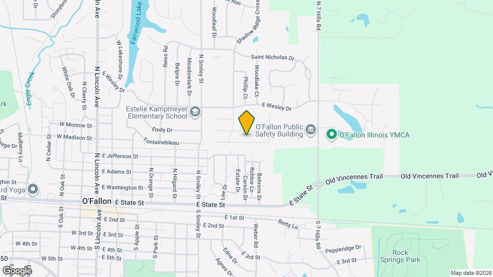 714 Wheatfield Rd Map and Location Details