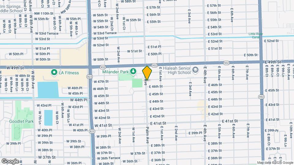 4655 Palm Ave Mapa y Detalles de la Ubicación