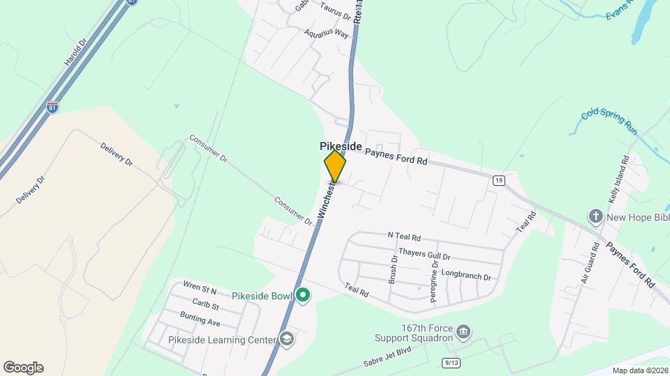 3089 Winchester Ave Map and Location Details