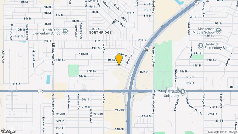 5909 16th St Map and Location Details
