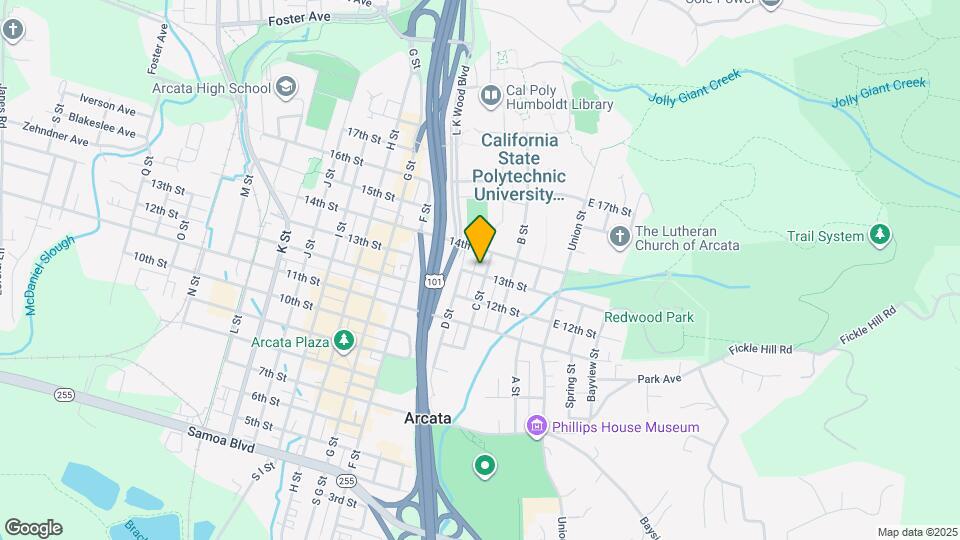 320 13th St Map and Location Details