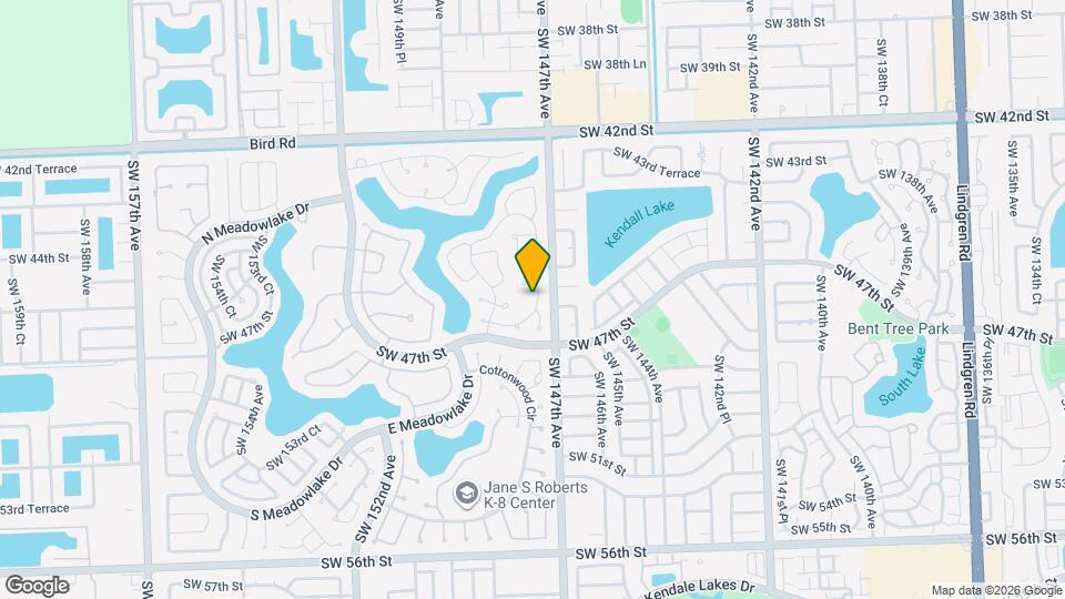 4534 SW 147th Ct Map and Location Details