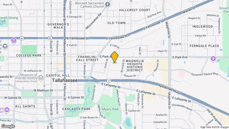 715 E College Ave Map and Location Details