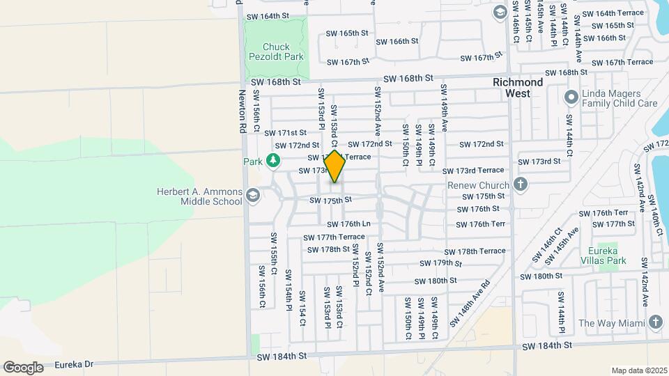 17441 SW 153rd Ct Map and Location Details