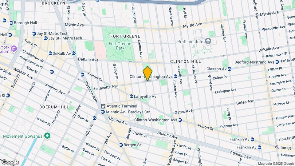 146 Lafayette Ave Map and Location Details