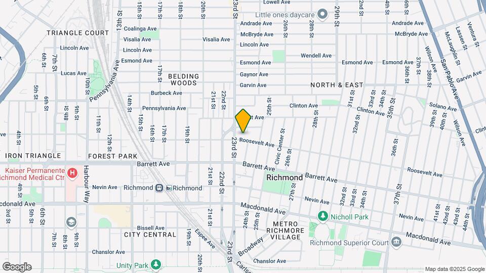 2325 Roosevelt Ave Mapa y Detalles de la Ubicación