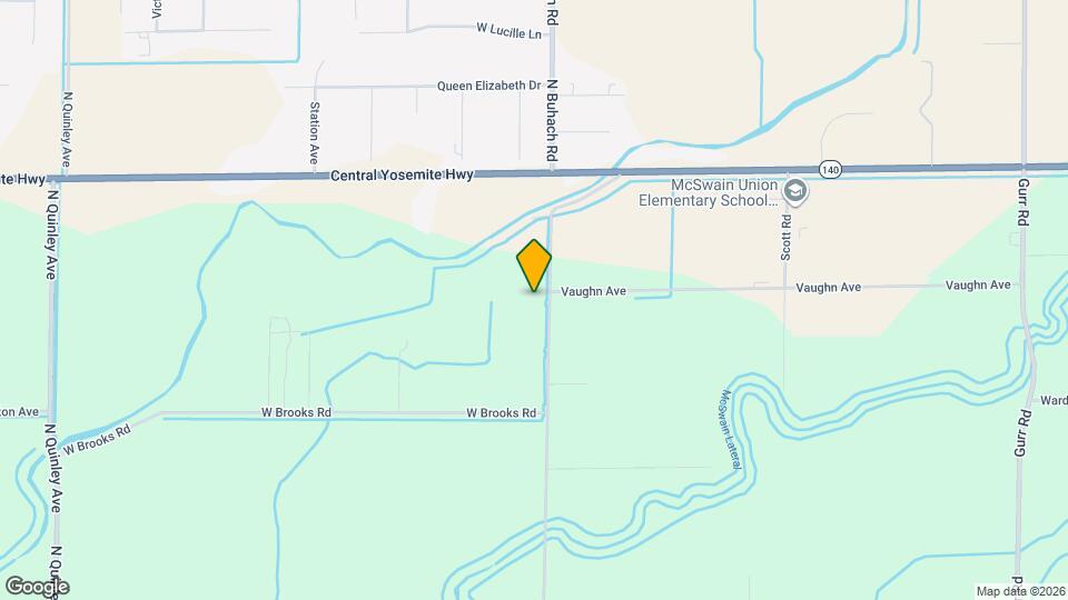 735 N Buhach Rd Map and Location Details