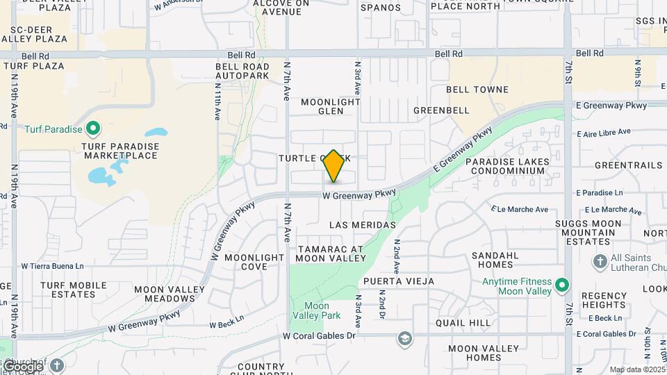409 W Beverly Ln Mapa y Detalles de la Ubicación