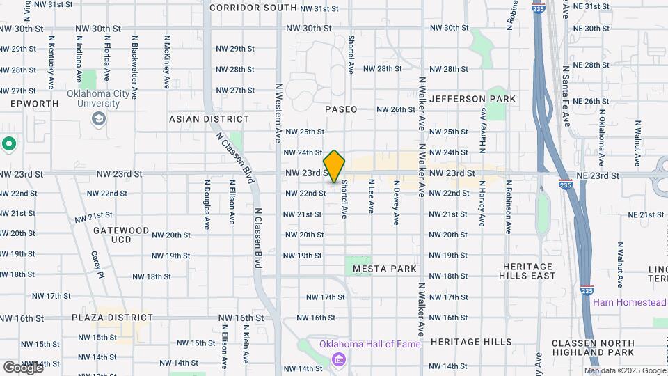 815 NW 22nd St Map and Location Details