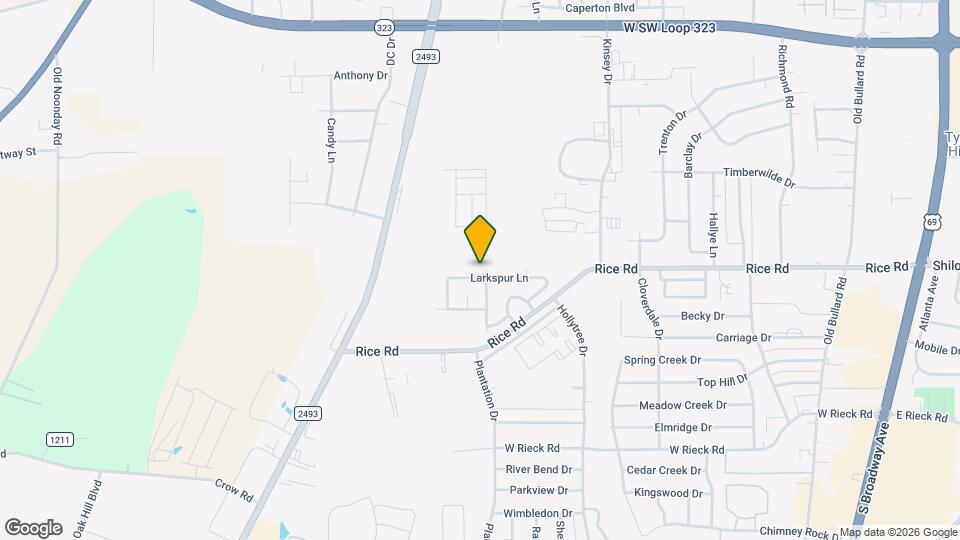 1303 Larkspur Ln Map and Location Details