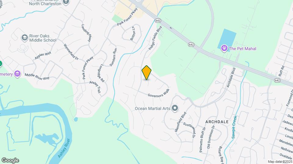 5516 Copper Ter Map and Location Details