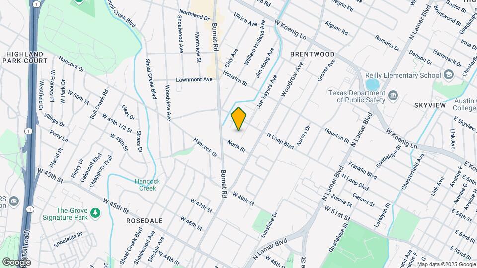 5210 Joe Sayers Ave, Unit E Map and Location Details