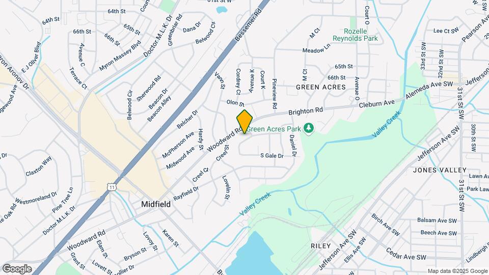 1204 Gale Dr Map and Location Details