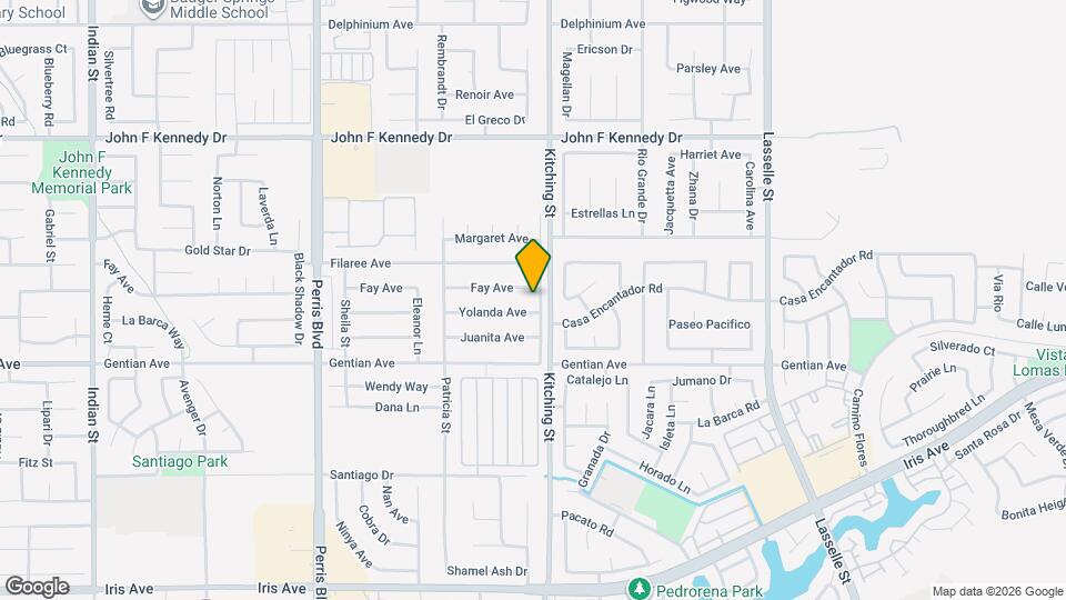 25485 Fay Ave Map and Location Details