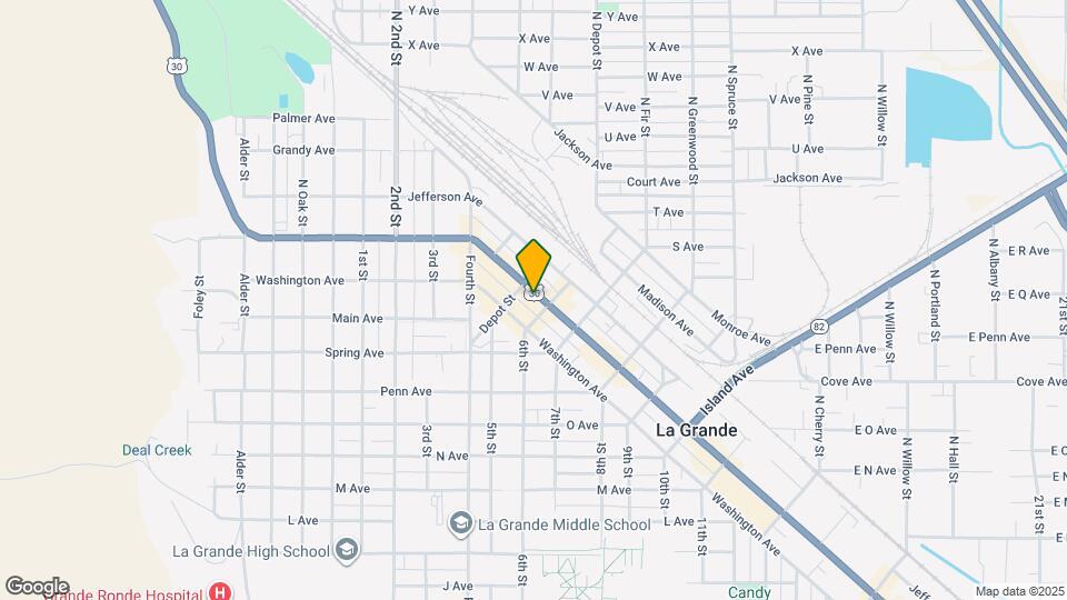 1212 Adams Ave Map and Location Details