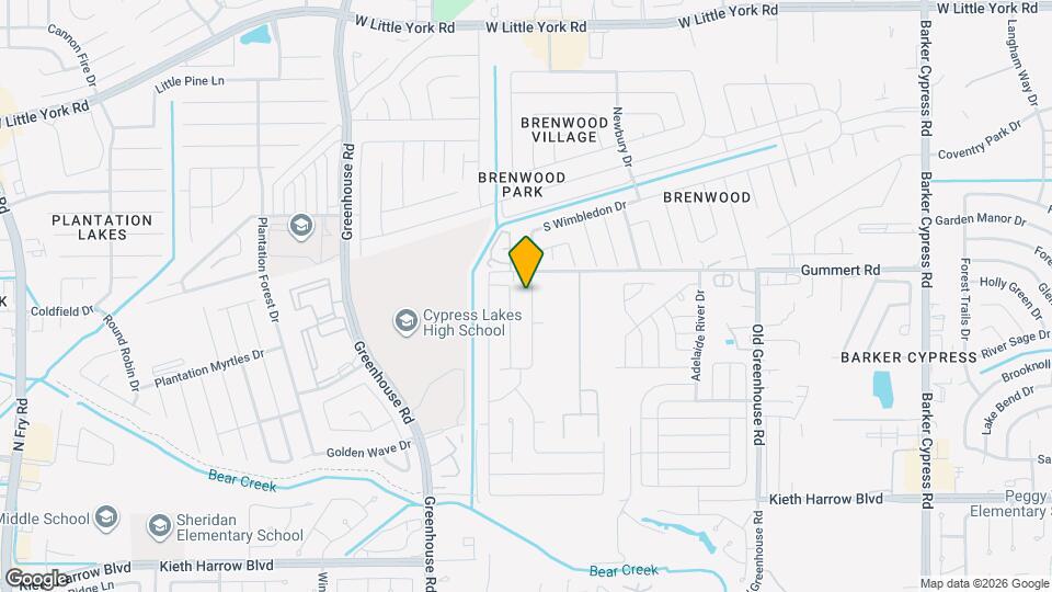 5835 S Brenwood Dr Map and Location Details