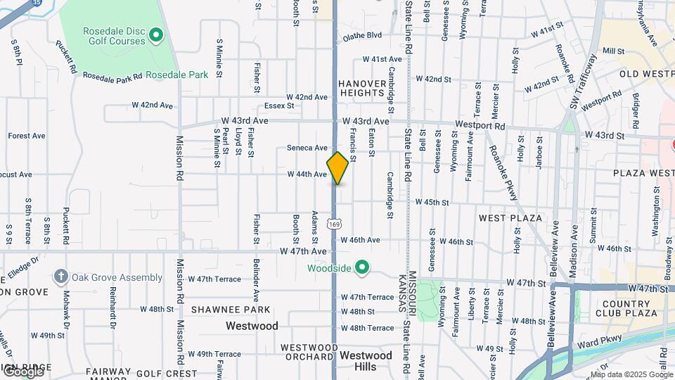 4463 Rainbow Blvd Map and Location Details