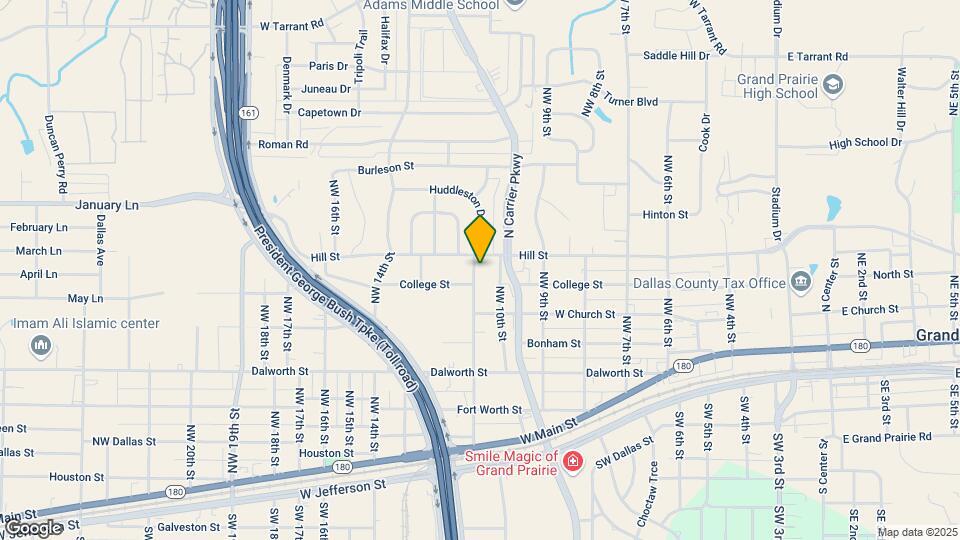 642 NW 11th St Map and Location Details