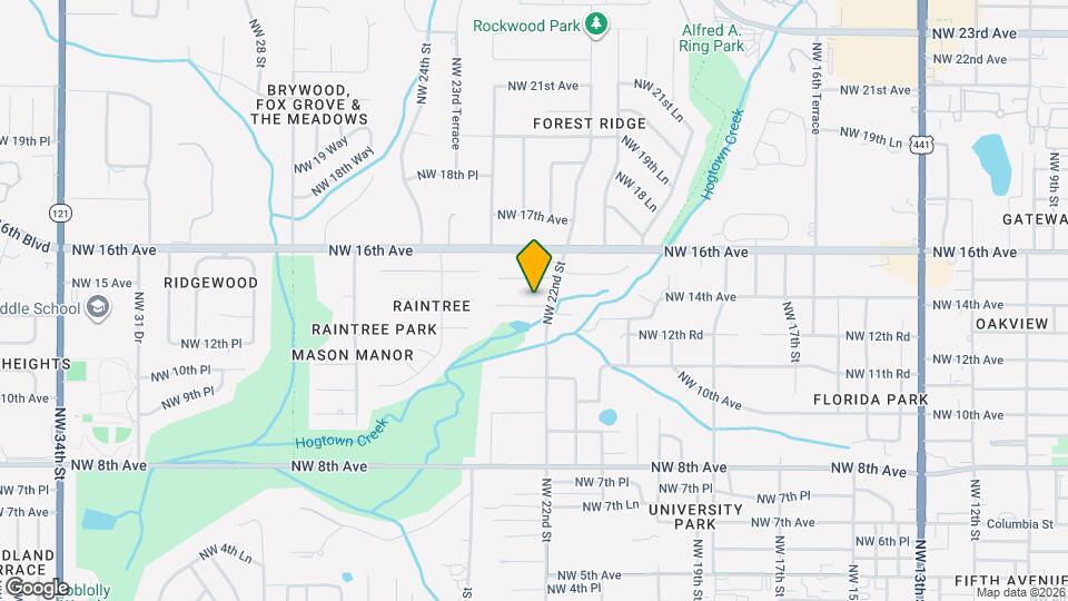 2220 NW 14th Ave Map and Location Details