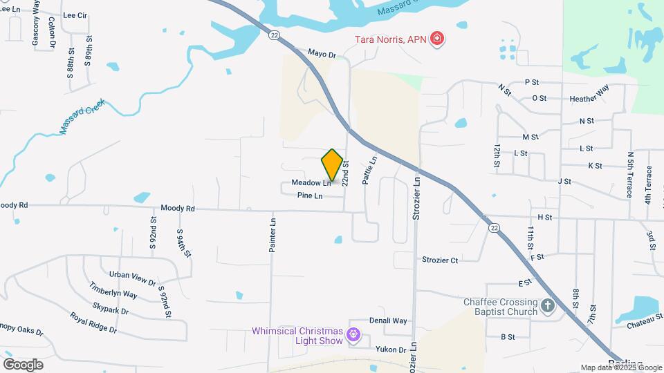 2205 Meadow Ln Map and Location Details