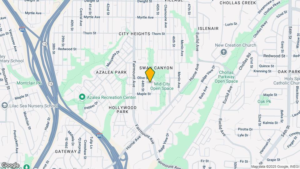 2706-2708 Highland Ave Mapa y Detalles de la Ubicación