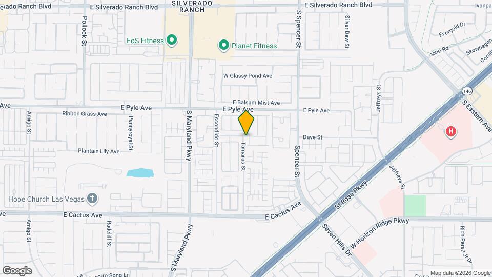 10211 S Eden Falls Ln Mapa y Detalles de la Ubicación