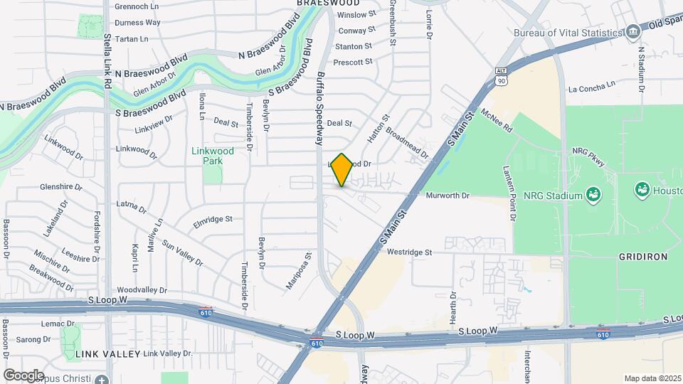 9295 Buffalo Speedway Map and Location Details