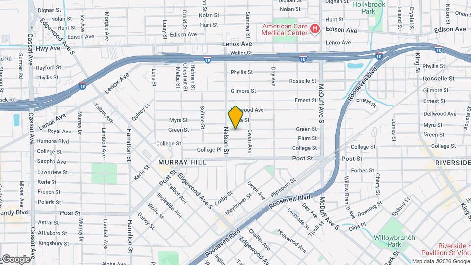 3336 Green St Mapa y Detalles de la Ubicación