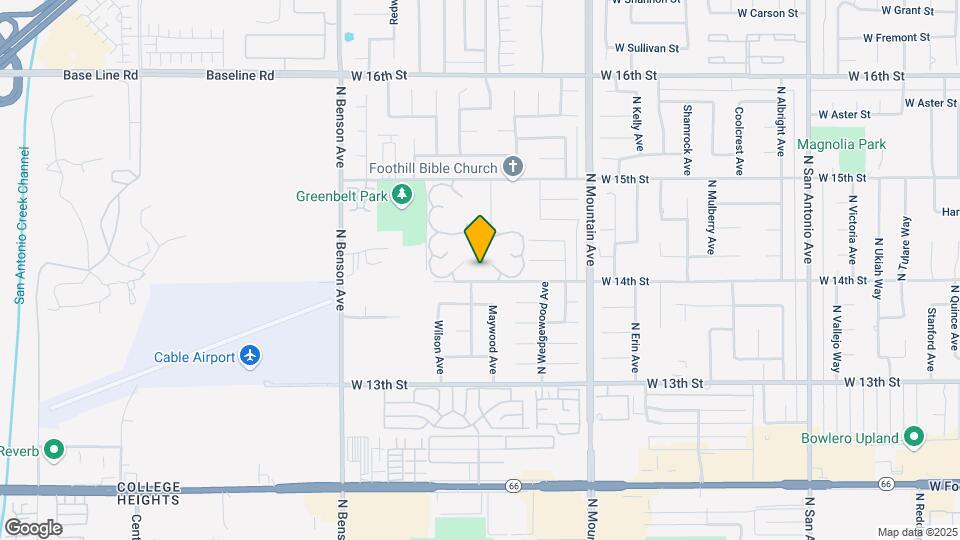 1376 Orchard Cir Map and Location Details